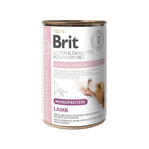 BRIT GF VD Dog Hypoallergenic Monoprotein, janjetina, 400g