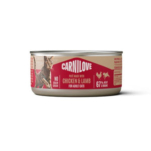 CARNILOVE Pašteta, piletina i janjetina, 100g