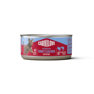 CARNILOVE Pašteta KITTEN, puretina i losos, 100g