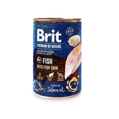 BRIT PREMIUM By Nature  Riba s ribljom kožom
