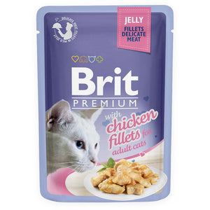 BRIT PREMIUM Fileti u želeu s piletinom, 85 g