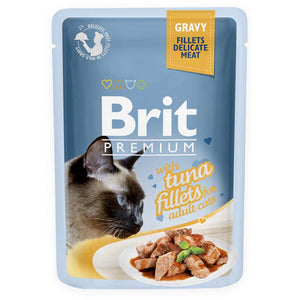 BRIT PREMIUM Fileti u umaku s tunom, 85 g