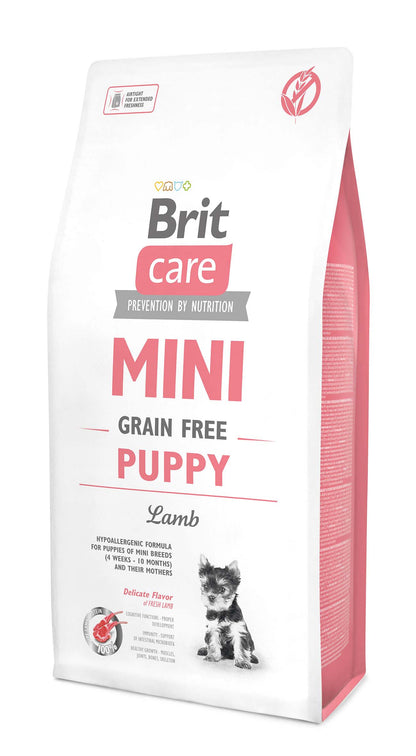 BRIT CARE MINI PUPPY Janjetina, bez žitarica