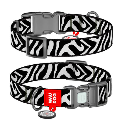 WAUDOG Ogrlica Zebra, Smart QR