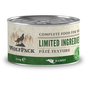 WOLFPACK, Limited Ingredient, kunićevina, pašteta, bez žitarica