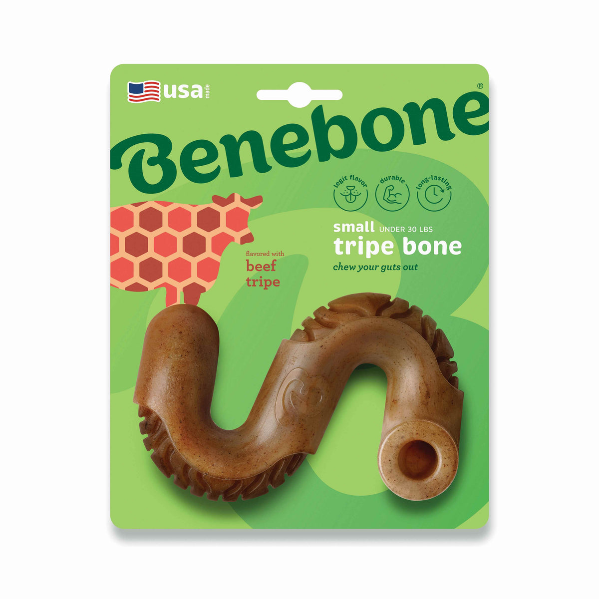BENEBONE Igracka za pse Bone, aroma jetre 