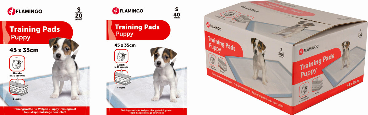 FLAMINGO Puppy Training Pads upijajuce prostirke S, 45x35cm