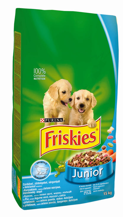 FRISKIES JUNIOR, s piletinom