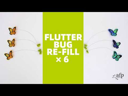 Video koji opisuje proizvod ALL FOR PAWS Interactives Flutter Bug Rezervni leptiri, 6kom