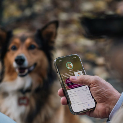 MYFAMILY Hushtag Plus QR CODE Pločica za graviranje Krug, aluminij, crvena guma