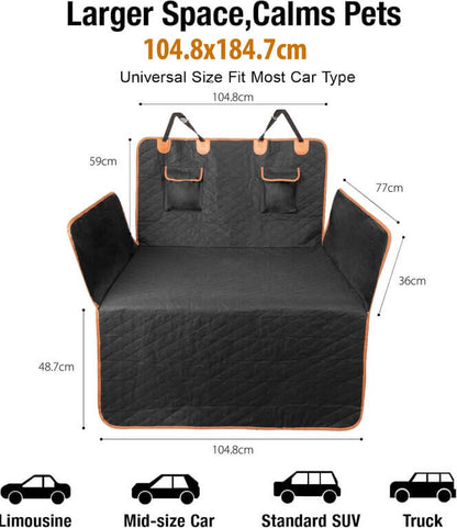 PAWISE Presvlaka za SUV automobile, vodootporna, protuklizna, 185x105cm