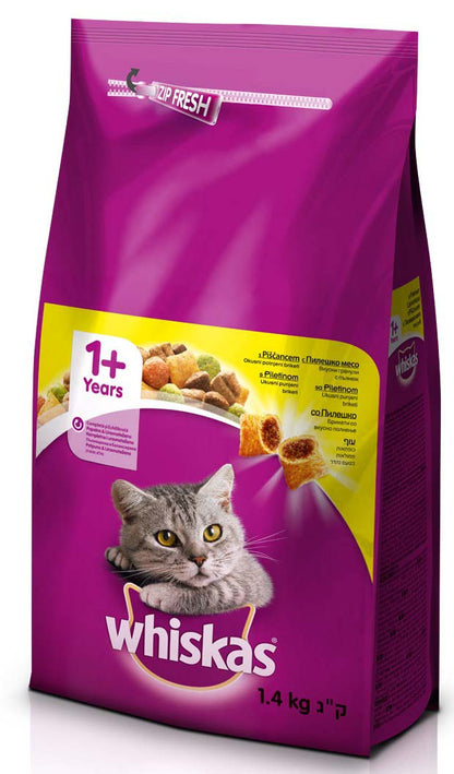 WHISKAS Piletina 1+