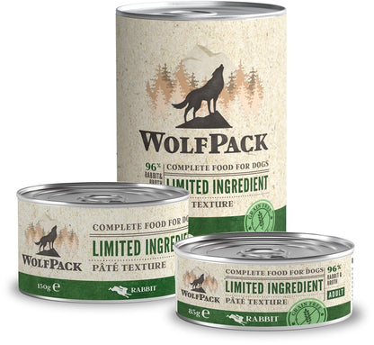 WOLFPACK, Limited Ingredient, kunicevina, pasteta, bez zitarica